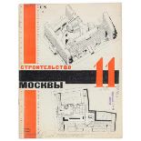 Russische Avantgarde - - Stroitelstwo Moskwy. (Moskau im Bau). 6. Jahrgang, Heft 11. Gestaltung G.