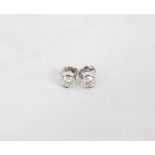 CLOUS D'OREILLES DIAMANTS Clous d'oreilles en diamants pour 1,5 carat dans un [...]