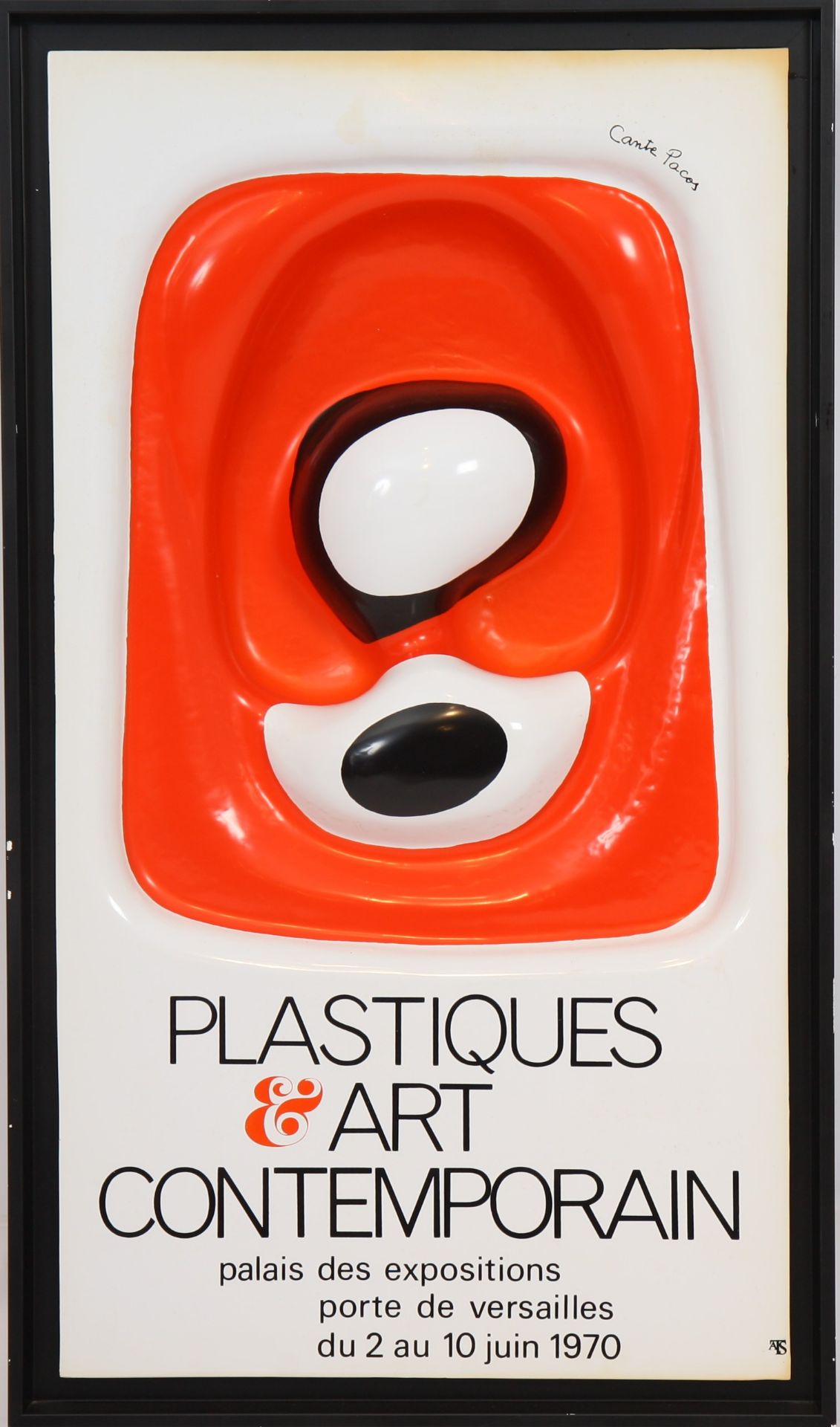 ENSEIGNE EN PLASTIQUE MOULE DE CANTE PACOS "PLASTIQUES & ART CONTEMPORAIN palais des [...] - Bild 2 aus 2