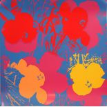SERIGRAPHIE "FLOWERS" D'APRES ANDY WARHOL (1928-1987) Sérigraphie couleurs Edition [...]