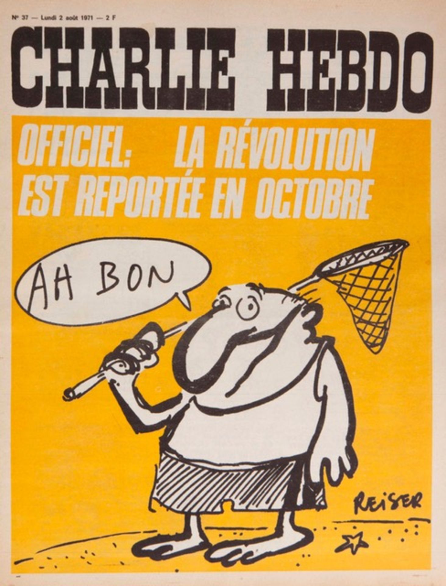 COLLECTION DE "CHARLIE HEBDO" 1972 à 1979 N°1 au 467. - - Bild 6 aus 7