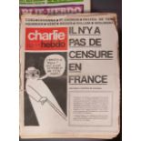 COLLECTION DE "CHARLIE HEBDO" 1972 à 1979 N°1 au 467. -