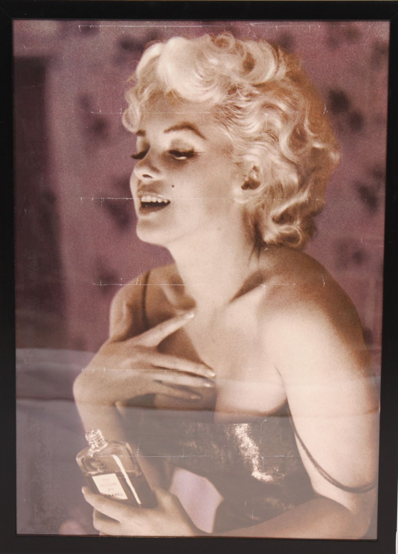 ENSEMBLE DE 2 POSTERS "MARYLIN" Posters couleurs, encadrés sous verre. Etat [...]