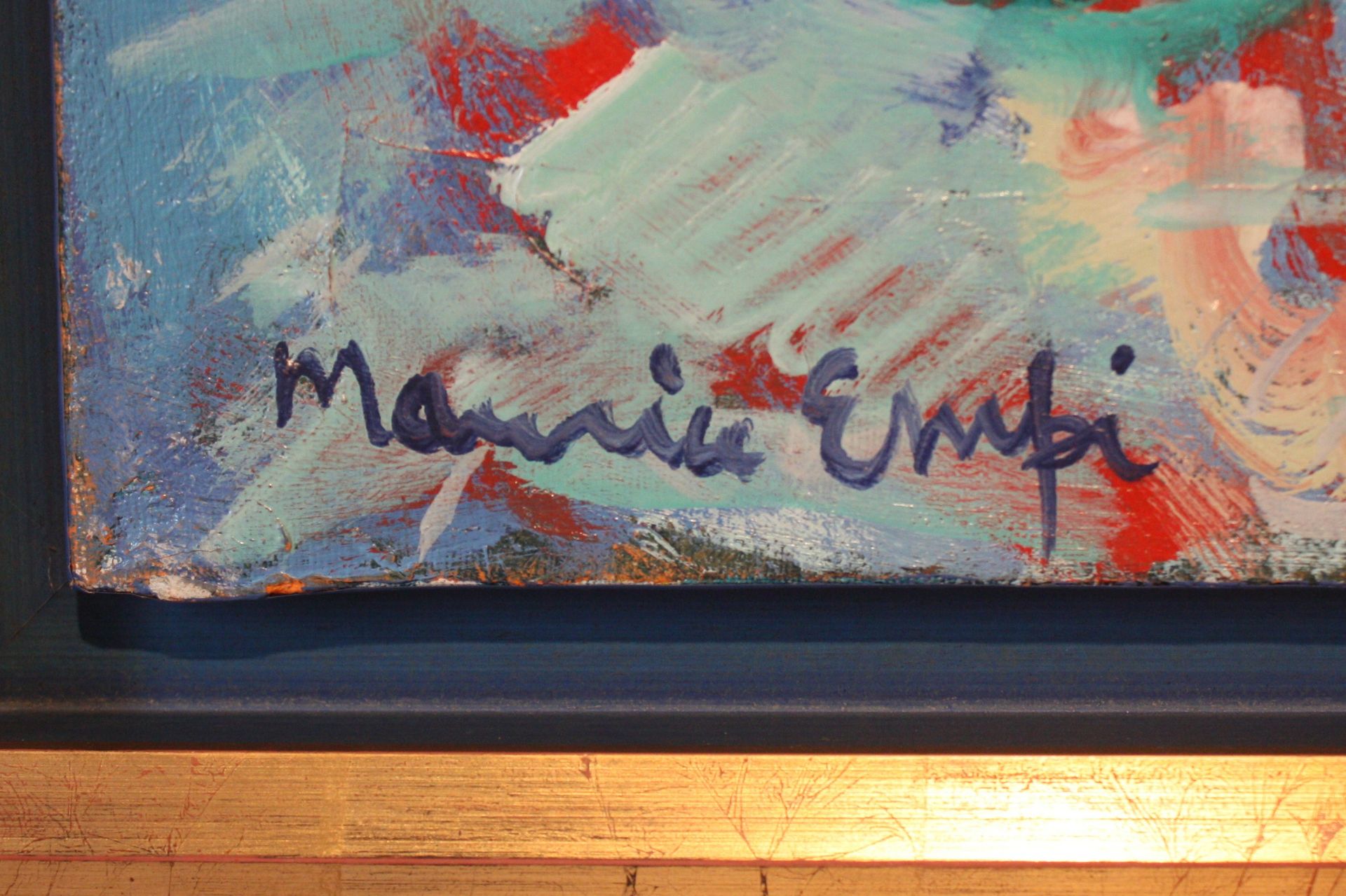TABLEAU "REGATES 1965" DE MAURICE EMPI (né en 1933) Huile sur toile signée "Maurice [...] - Bild 3 aus 4