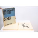 2 RECUEILS DE PLANCHES "LES ANIMAUX VUS PAR LES MEILLEURS ANIMALIERS ETC" ANNEES [...]