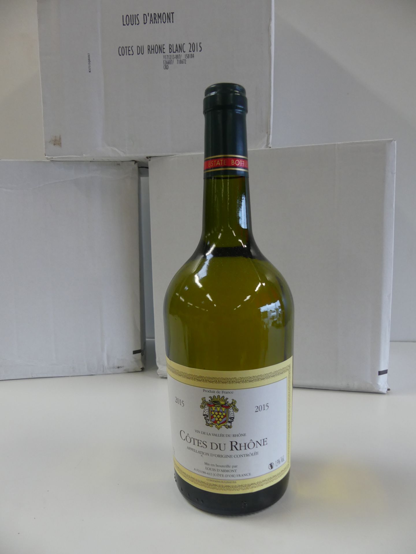 17 Côtes du Rhône Blanc Louis d'Armont 2015 -