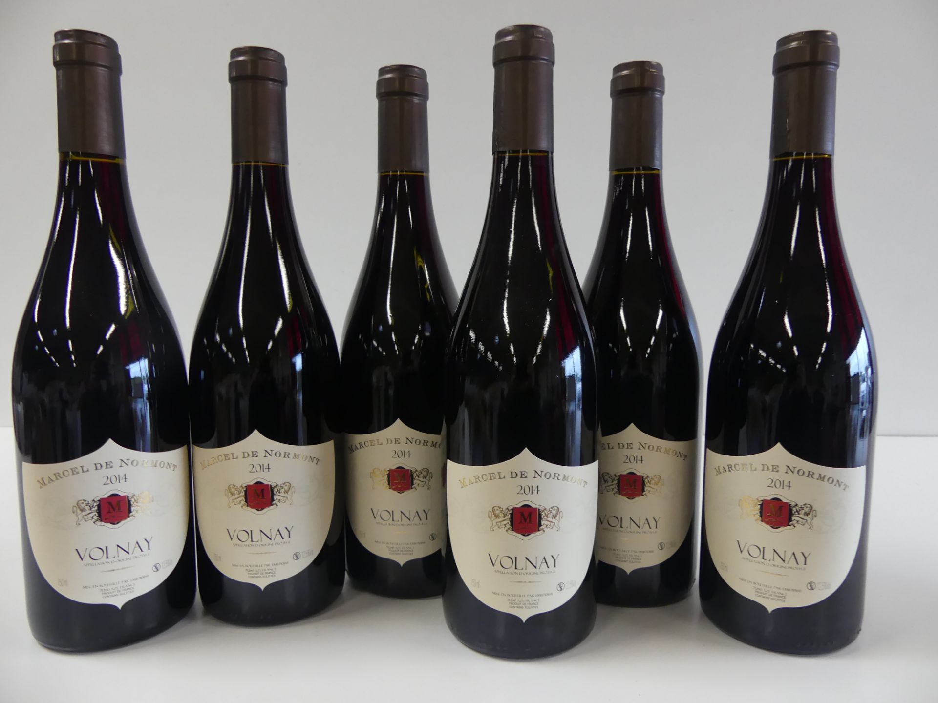 6 Bourgogne Rouge Volnay Marcel de Normont 2014 -