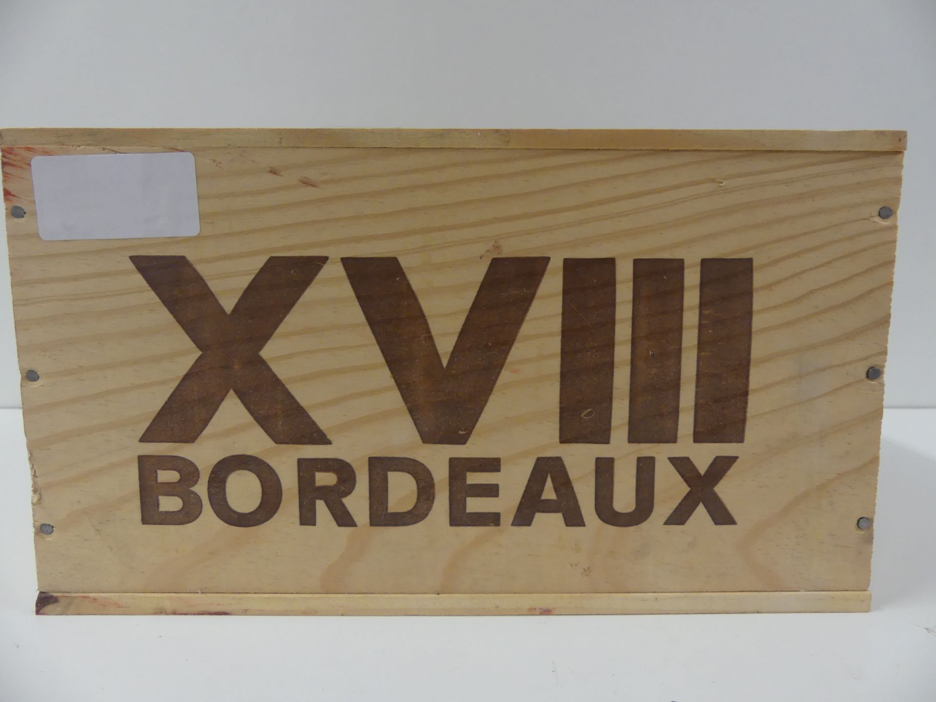 1 CAISSE BOIS DE 6 BTLES Bordeaux Blanc Cuvée XVIII 2006 -