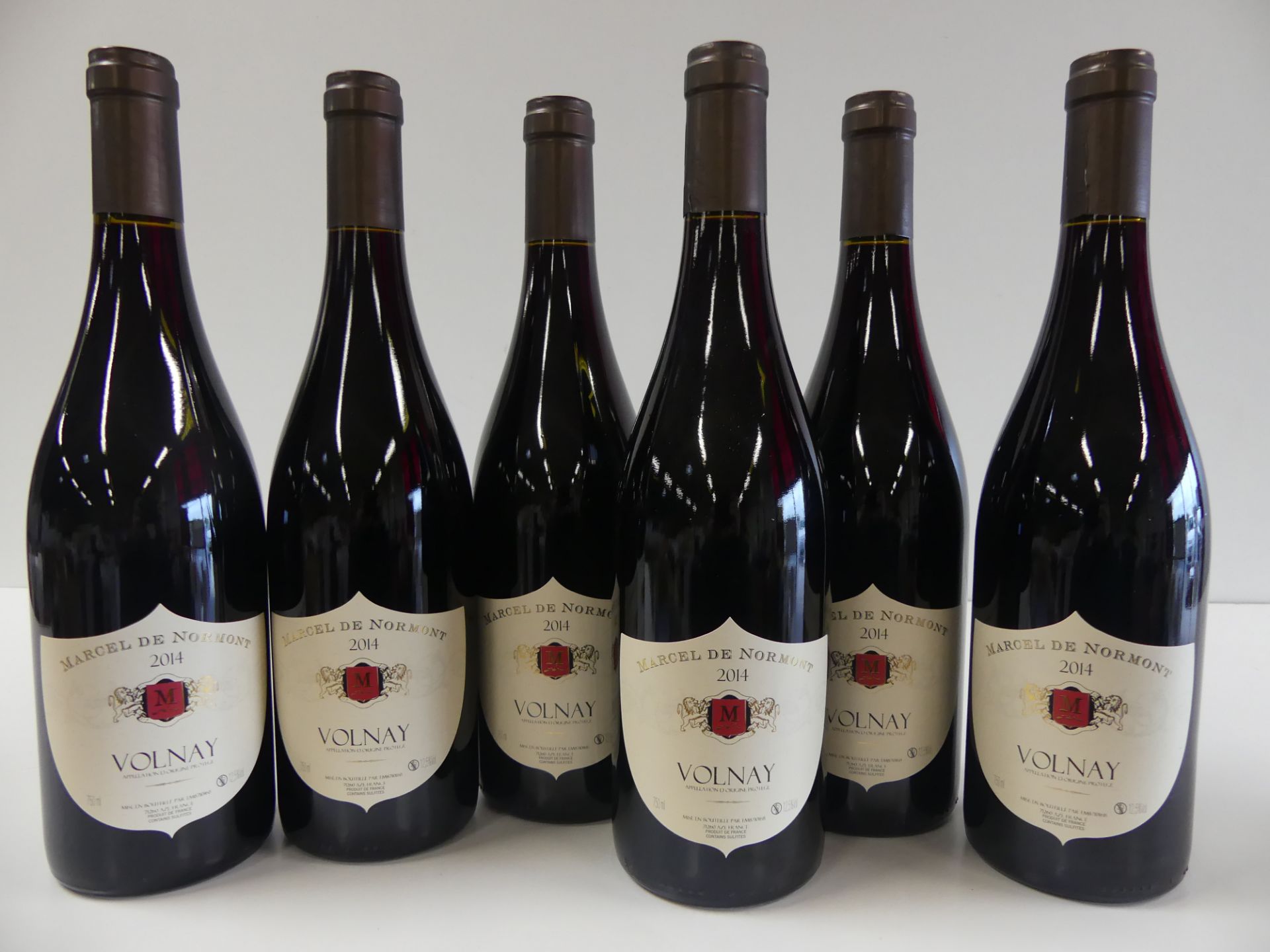 6 Bourgogne Rouge Volnay Marcel de Normont 2014 -