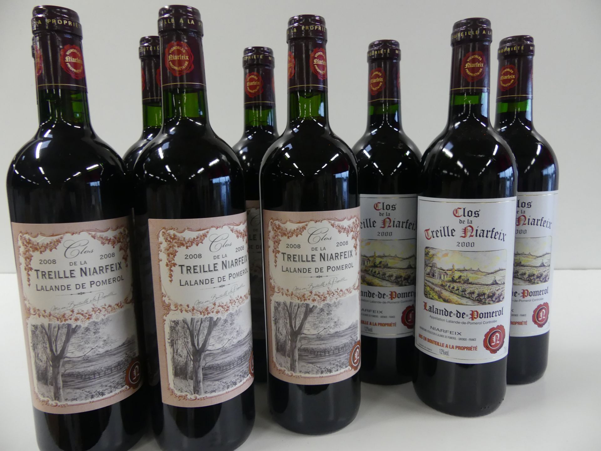 9 Lalande de Pomerol Clos de la Treille Niarfeix Vignobles Niarfeix (3 de 2000 et 6 [...]