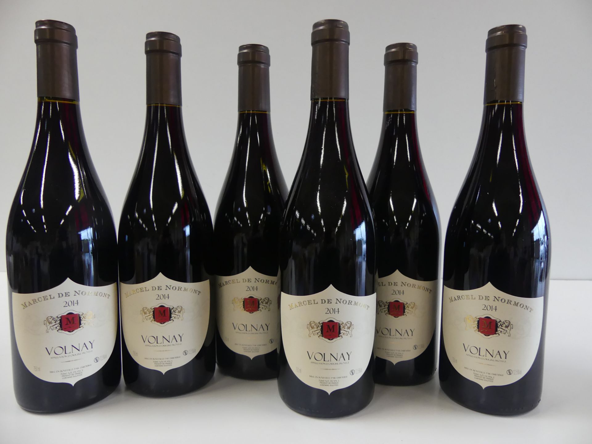 6 Bourgogne Rouge Volnay Marcel de Normont 2014 -