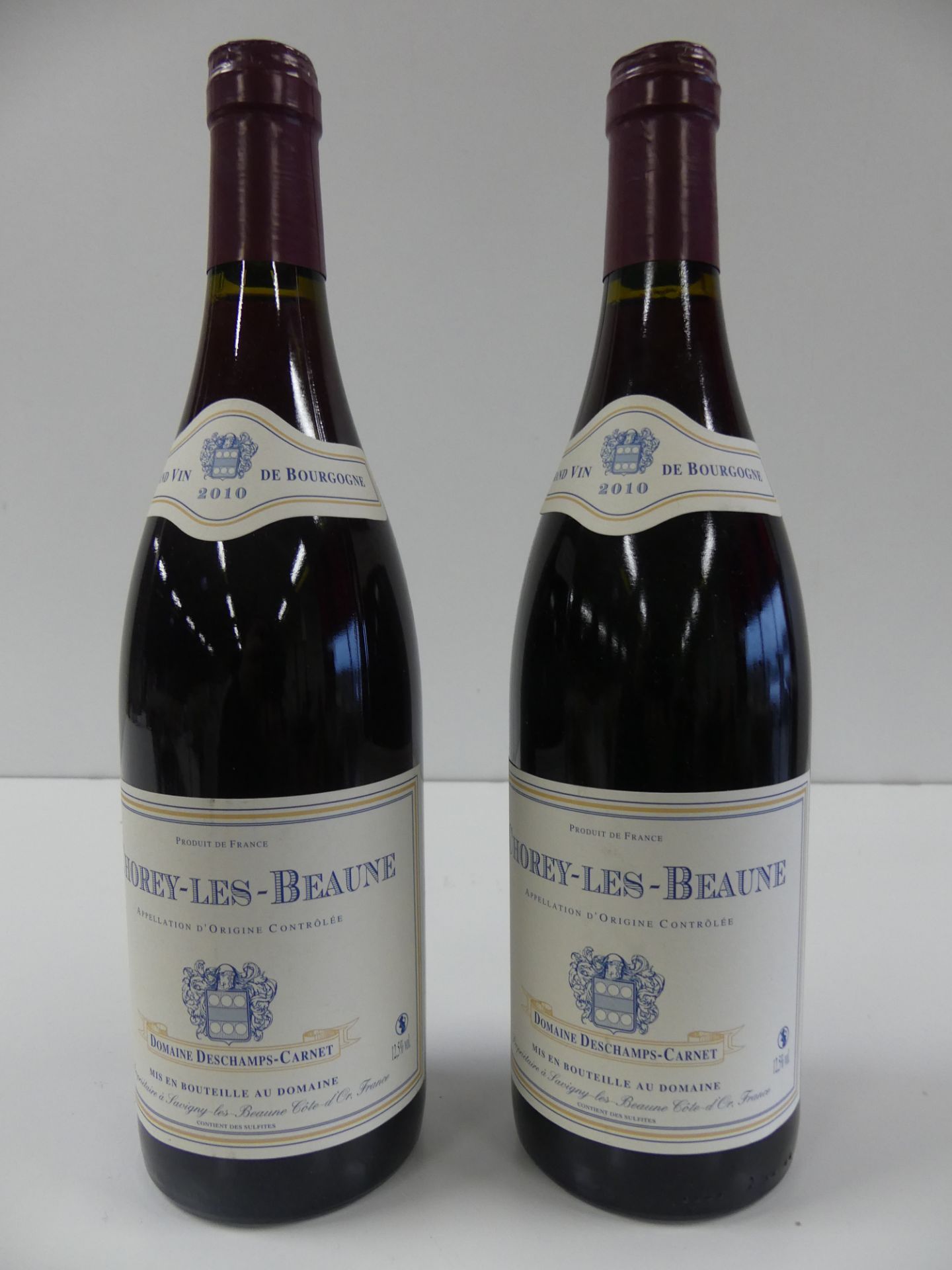 2 Chorey Les Beaune Domaine Carnet Deschamps 2010 -