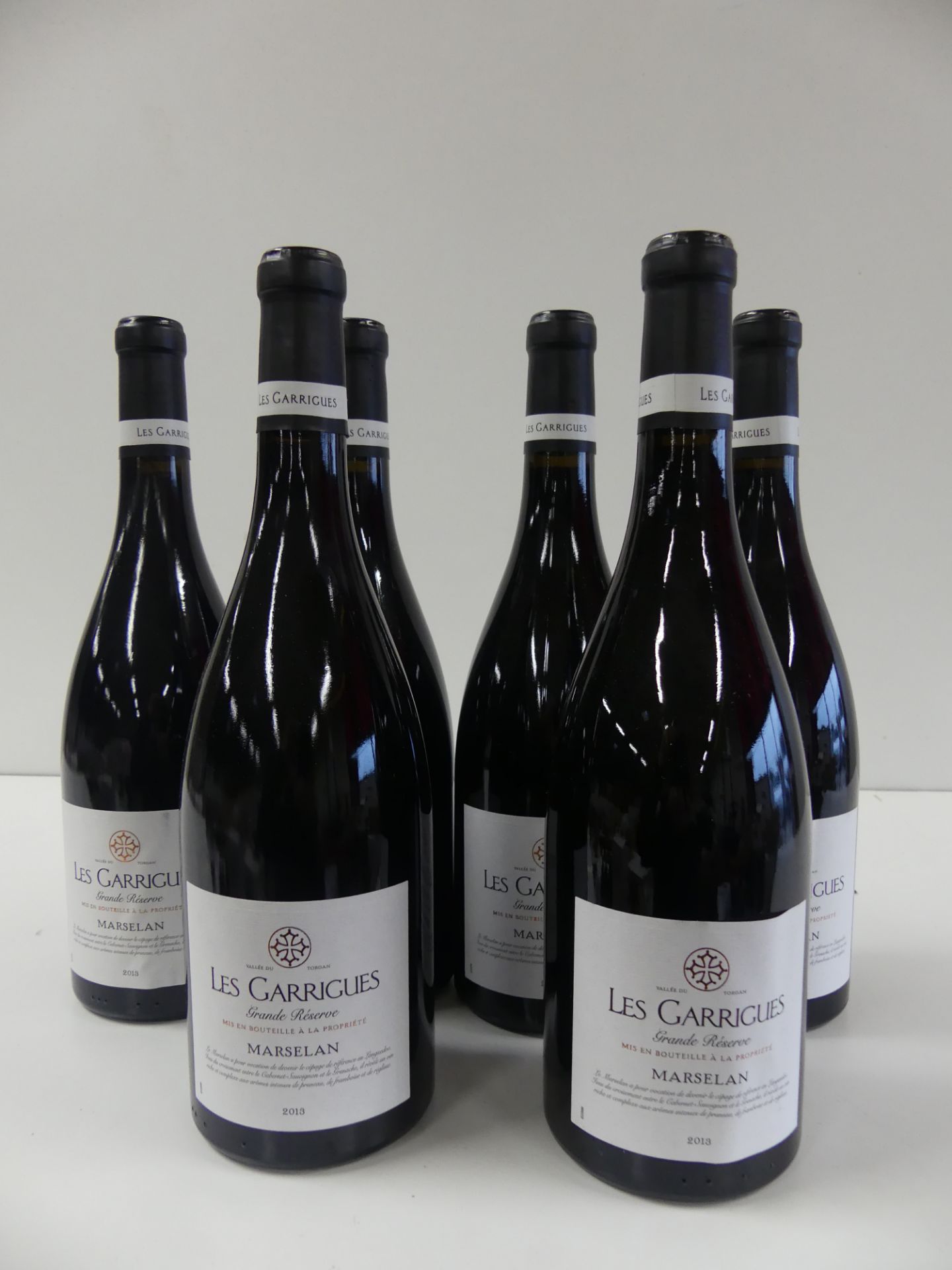 6 Marselan Grande Réserve Les Garrigues Vallée du Torgan 2013 Btles bourguignonnes -