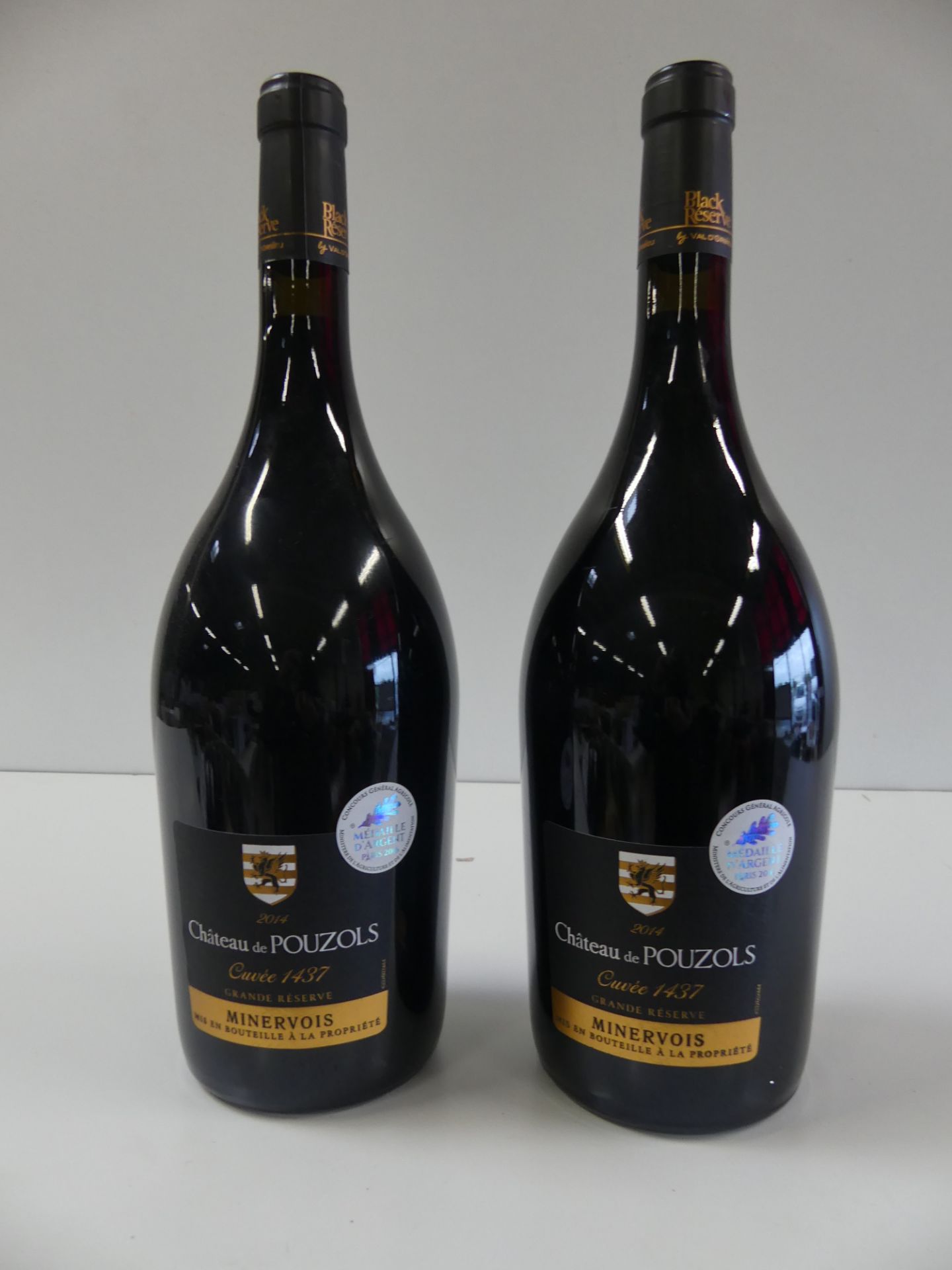 2 MAGNUMS de Château de Pouzols Cuvée 1437 Minervois Grande Réserve Médaille [...]