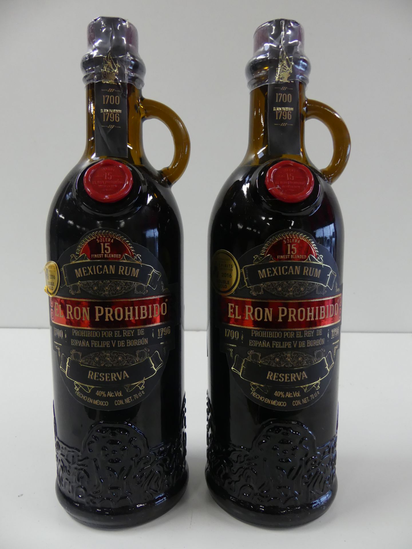 2 Rhum Ambré du Mexique Grande Réserve El Ron Prohibido Solera 15 ans d'âge 40 % [...]