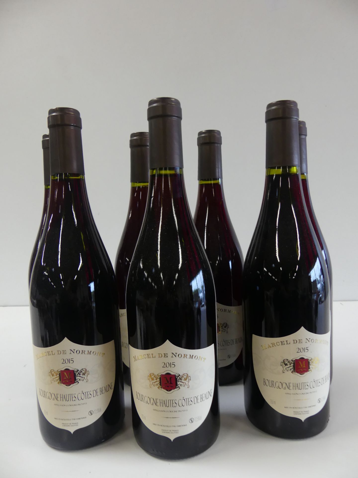 7 Bourgogne Rouge Hautes Côtes de Beaune Marcel de Normont 2015 -