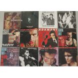 FOLK PUNK/NEW WAVE - Ace collection of 27 x LPs/12" with 20 x 7".