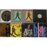 ELVIS COSTELLO - Brilliant collection of 35 x LPs and 12" with hard to track down promo releases.