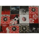 THIRD MAN RECORDS - 7" - Extremely impressive collection of 32 x 7" featuring Jack White in all his