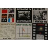 ALTERNATIVE TV & RELATED - Ace collection of 9 x LPs/12" with 8 x 7" and featuring the further