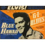 ELVIS POSTERS - 2x UK quad (30"x40") sized posters.