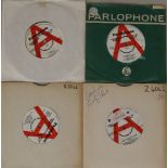 SHIRLEY AND JOHNNY - 7" PARLOPHONE DEMOS - 4 x seldom seen original UK red/white 7" demos.