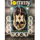 THE WHO TOMMY ORIGINAL POSTER - Fantastic UK quad (30"x40") sized poster for The Who's rock opera