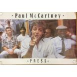 PAUL MCCARTNEY POSTERS - 4 x promotional posters to include 1 x large 150cm x 100cm poster for