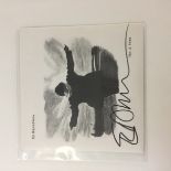 ED SHEERAN SIGNED RECORD SLEEVE - A 7" copy of Ed Sheeran's 'The A Team' single on Atlantic.