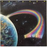 RAINBOW DOWN TO EARTH SIGNED - A copy of Ritchie Blackmore's Rainbow's album Down to Earth (2391