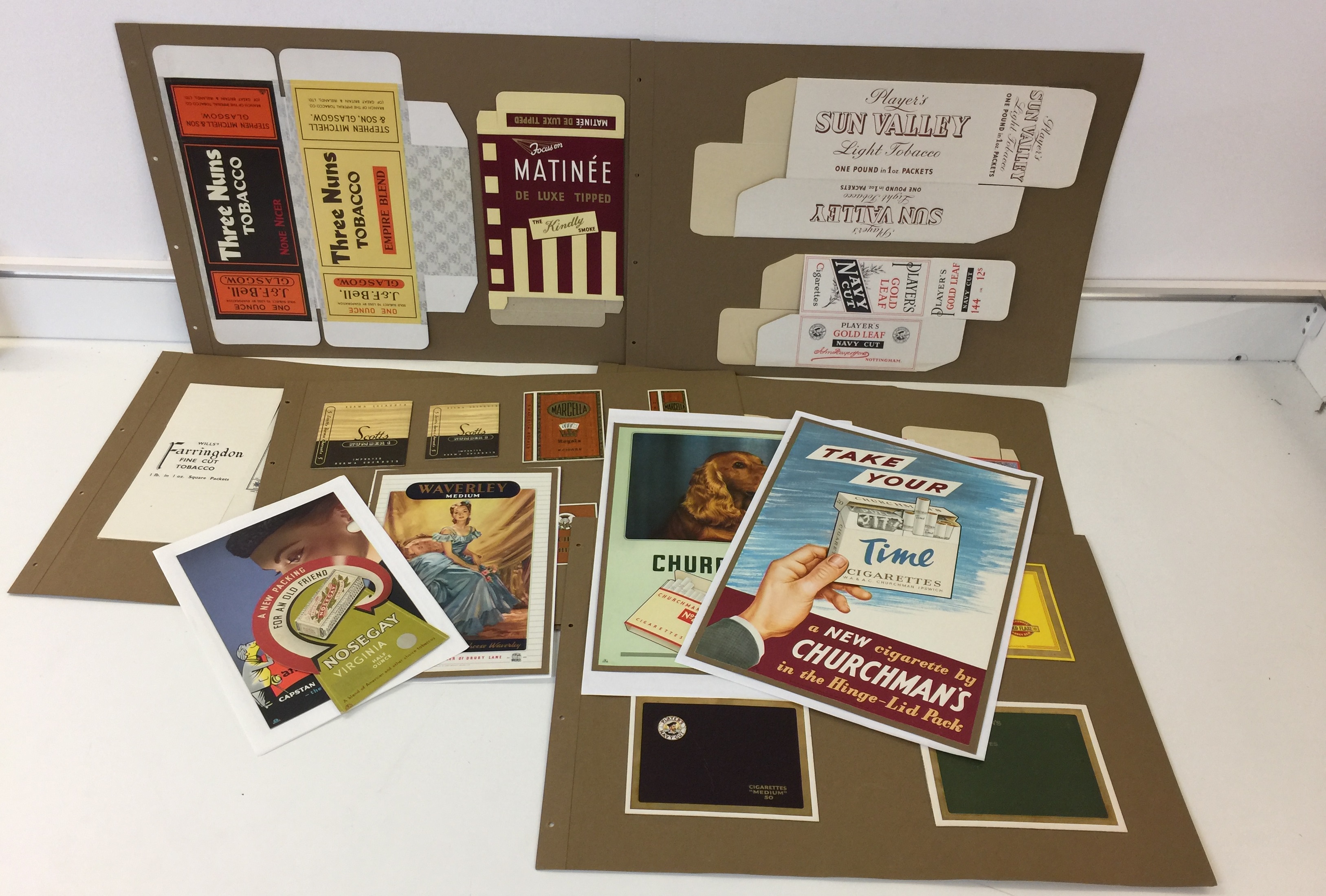 VINTAGE CIGARETTE ADVERTISING - Approx 4