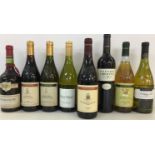 MIXED WINES - 9 bottles of mixed wine to