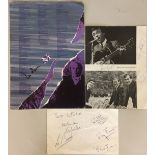 SWINGING BLUE JEANS/GERRY PACEMAKERS/VAN MORRISON SIGNED.