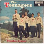 FRANKIE LYMON AND THE TEENAGERS SIGNED.