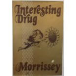 MORRISSEY INTERESTING DRUG PROMO POSTER. HMV poster to promote his single from 1989.