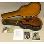 FREDDIE GARRITY ACOUSTIC GUITAR. A 1971