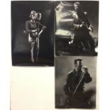 DAVID BOWIE PHOTOS. Three large photogra