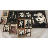 BLONDIE/DEBBIE HARRY FRAMED MIRRORS. Twe