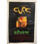 ROBERT SMITH SIGNED CURE POSTER.