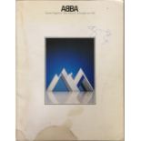 ABBA 1979 TOUR PROGRAMME FULLY SIGNED.