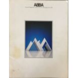 ABBA 1979 TOUR PROGRAMME FULLY SIGNED.