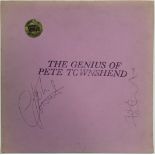 THE GENIUS OF PETE TOWNSHEND SIGNED.