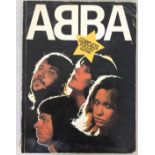 ABBA SONGBOOK FULLY SIGNED.