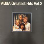 ABBA GREATEST HITS FULLY SIGNED. A copy of Abba's Greatest Hits Vol.