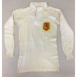 SCOTLAND INTERNATIONAL 1929 SHIRT. An original Scotland football shirt from 1929.