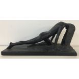 JEAN PIERRE RENARD. (France) A sculpted figure of a nude, entitled 'Arising'.