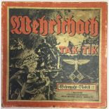 THIRD REICH. A boxed Wehrshach Tak-Tik board game, circa 1940.