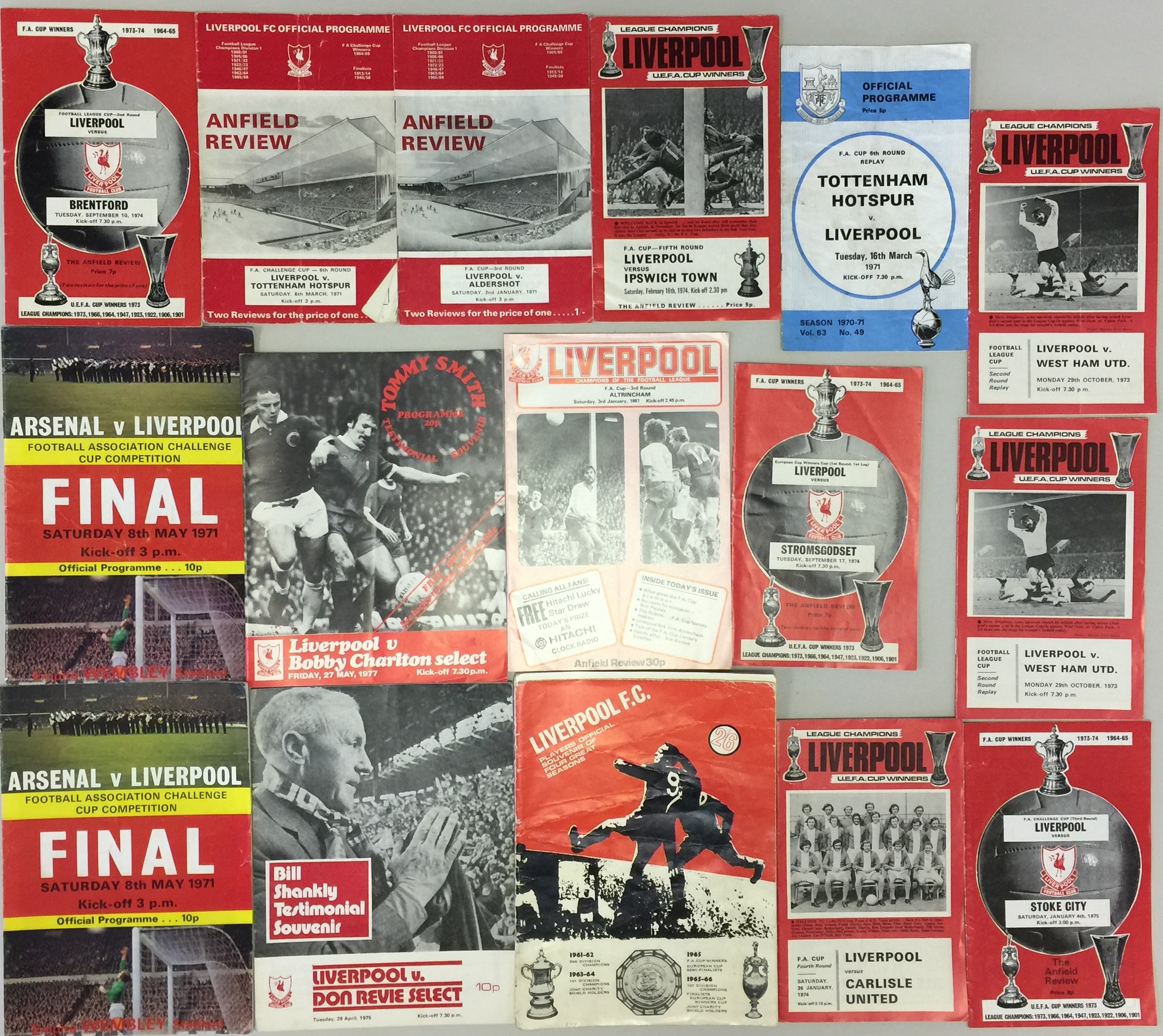 ASSORTED 1960S FOOTBALL PROGRAMMES - Approx 56 football programmes, - Image 2 of 6
