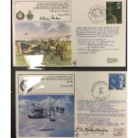 RAF MUSEUM SIGNED COVERS.