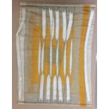 THEO MOORMAN ORIGINAL WEAVING - An original wall hanging by Theo Moorman MBE (1907-1990),